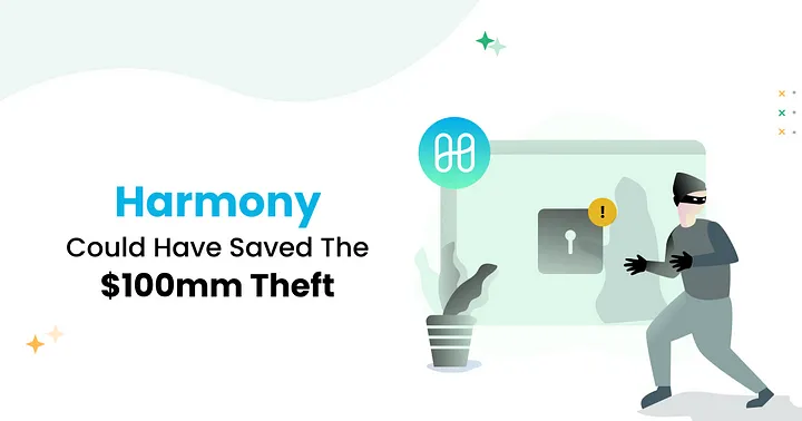 How Harmony could have saved $100mm from getting stolen?